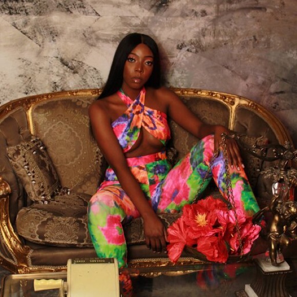 Wrap around bandeau with leggings - Picture 2 of 4